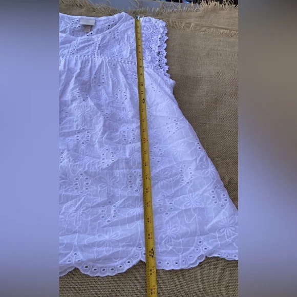 Knox Rose | White Lace Top Size L. | MK 15 - Picture 13 of 16